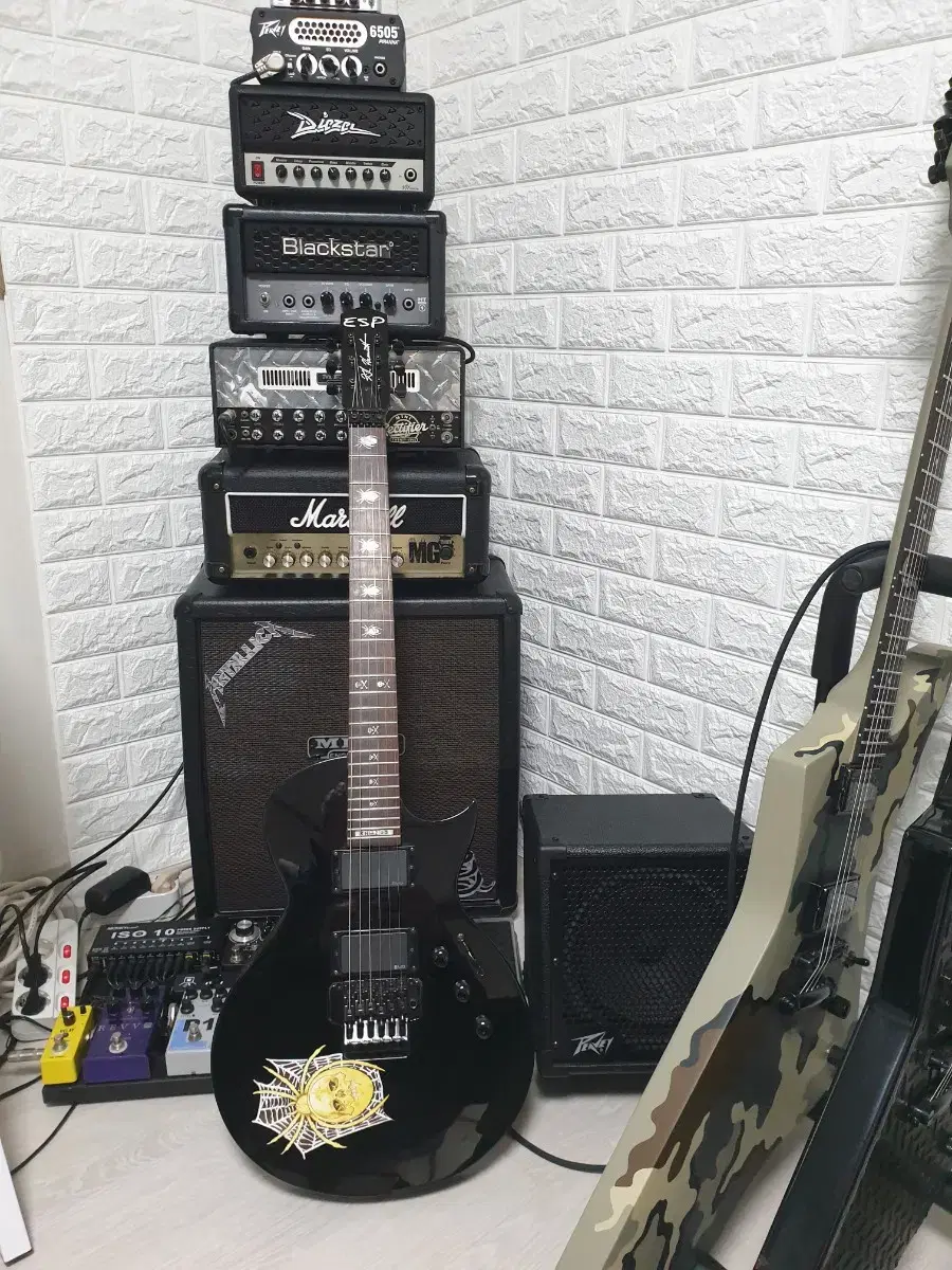 ESP ltd kh-203 커크헤밋 시그니처 일렉기타 판매합니다